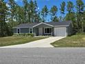 Inviting one-story home with concrete driveway, one-car garage, and simple landscaping at 5185 Sw 158Th Pl, Ocala, FL 34473