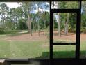 Scenic view of natural green space from the screened-in porch at 80 Hickory Course Loop, Ocala, FL 34472