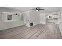 Open-concept living room with recessed lighting, new floors, and fresh paint throughout at 1831 Sw 5Th Ave, Ocala, FL 34471
