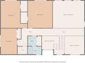 Upstairs floor plan showing bedrooms, hall, bathrooms, and open spaces at 9 Skidmore Rd, Winter Haven, FL 33884