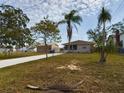 House with a long driveway, a large backyard and a detached shed at 162 N 2Nd St, Eagle Lake, FL 33839