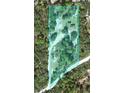 An overhead shot of the property reveals a large lot, mature trees and a private, tranquil setting at 2772 Indian Pipes Trl, Frostproof, FL 33843