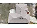 An aerial view of the home's roof at 2772 Indian Pipes Trl, Frostproof, FL 33843