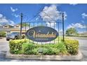 Verandas community entrance sign at 2739 Rutledge Ct, Winter Haven, FL 33884