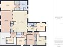 Detailed floor plan showcasing the layout of the property, including room dimensions and overall square footage at 3690 Wellington Pl, Bartow, FL 33830