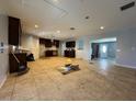 Spacious living area with tile flooring, potential for customization and design to create your dream space at 502 Canal Dr, Lake Wales, FL 33859