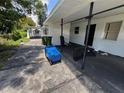 Spacious back porch area great for outdoor entertaining and grilling at 507 Avenue H Se, Winter Haven, FL 33880