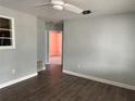 Light and airy living room featuring wood-look floors at 2216 Weber St, Lakeland, FL 33801