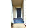 Condo building front door entrance at 1075 S Hiawassee Rd # 912, Orlando, FL 32835