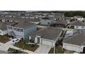 Aerial view of a residential neighborhood at 606 Tortugas St, Haines City, FL 33844