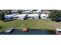 Community of manufactured homes near a canal at 1296 Skyline Dr, Tavares, FL 32778