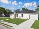 Cozy single story home with well manicured lawn, a long driveway and attached one car garage at 1022 Mack Ave, Orlando, FL 32805