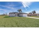 Newly constructed home showcasing a modern design and landscaping at 15321 Sw 43Rd Avenue Rd, Ocala, FL 34473