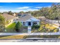 Blue house with gray roof, visible from above at 880 Summer Oaks Rd, Winter Garden, FL 34787