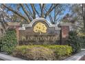 Plantation Park Luxury Condominiums entrance sign at 8301 Elm Park Dr # 634, Orlando, FL 32821