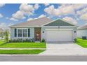 Charming single-story home features a well-maintained lawn and a two-car garage at 401 Chayne Pl, St Cloud, FL 34771