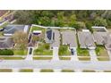 Aerial view showcasing multiple houses and a quiet street at 2507 Talega Dr, St Cloud, FL 34772