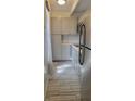 Modern kitchen featuring gray cabinets, tile floors, and updated appliances at 2201 Club Cir # 2201, Lake Wales, FL 33898