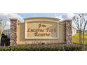 Elegant stone community sign for Lucerne Park Reserve at 956 Cambridge Dr, Winter Haven, FL 33881