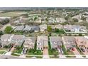 A community featuring many homes and a beautiful green landscape with pond views at 6974 Trellis Vine Loop, Windermere, FL 34786
