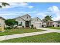 Charming single Gathering home with lush green lawn and blooming flowerbeds at 2559 Eagle Bay Blvd, Kissimmee, FL 34743