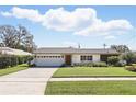 Charming single-story home with a well-maintained lawn and a two-car garage at 2654 Derbyshire Rd, Maitland, FL 32751