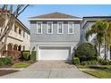 Charming two-story home featuring a two-car garage and neat landscaping in a desirable neighborhood at 861 Golden Bear Dr, Reunion, FL 34747