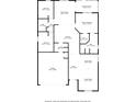 Detailed floor plan showcasing the layout of the home, including room dimensions and features at 2102 Congress Ln, St Cloud, FL 34769
