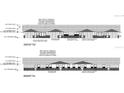 Detailed front elevation showing roof height, window height, and construction materials at 512 Palmetto St, Orlando, FL 32824