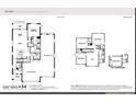 Detailed floor plan showcases layout of main and second floors with bedrooms, kitchen, and living spaces at 1107 Olivine Ave, Dundee, FL 33838