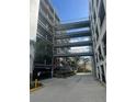 Convenient parking garage equipped with pedestrian bridges, ensuring easy access and safety to your residence at 304 E South St # 5020, Orlando, FL 32801