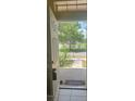 Home's entrance featuring a scenic view of the lake, visible from the front door at 2991 Saint Clair St, Kissimmee, FL 34746