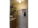 Functional closet space with shelving for storage and organization at 206 Willow St, Lake Wales, FL 33859