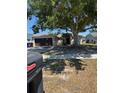 Charming single-story home with a well-manicured lawn and a mature shade tree at 2451 Quail Run N Blvd, Kissimmee, FL 34744