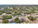 Aerial view of a residential neighborhood with single-Gathering homes nestled among lush green trees at 2639 Sw 162Nd Street Rd, Ocala, FL 34473