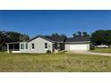 Well-maintained single story home with ample yard space, screened patio, and a two-car garage at 804 Wildwood Cir, Port Orange, FL 32127
