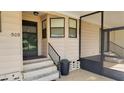 Welcoming front porch with steps, railing, and house number, perfect for entry at 509 Tivoli Park Dr, Davenport, FL 33897