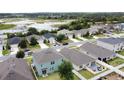 Spacious neighborhood featuring lush green trees, sidewalks, and tranquil ponds, showcasing a peaceful community at 3690 Maidencain St, Clermont, FL 34714