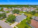 Expansive aerial view of a residential neighborhood with lush greenery and a mix of single-Gathering homes at 4413 Chalfont Dr, Orlando, FL 32837