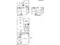 Floor plan featuring a spacious open-concept layout with bedrooms, kitchen, and a 2-car garage at 712 Lake Dell Ave, Dundee, FL 33838