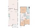 Detailed floor plan showcasing the layout of the home's rooms and dimensions at 14389 Lanikai Beach Dr, Orlando, FL 32827
