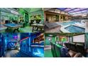 Collage of themed rooms and pool at 1456 Belle Terre Rd, Davenport, FL 33896