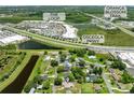 Aerial view of the property near shopping, with easy access to Osceola Pkwy and Orange Blossom Trail at 2947 Larson St, Kissimmee, FL 34741