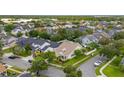 Aerial view of a residential neighborhood showcasing the property's location at 14167 Bradbury Rd, Orlando, FL 32828