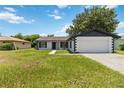 Charming single-Gathering home with a well-maintained lawn and a two-car garage at 406 Long Dr, Kissimmee, FL 34759