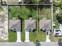 Aerial view highlighting the property's layout and surrounding neighborhood at 4615 Madison Ave, Lake Wales, FL 33859