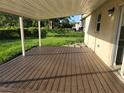 This home includes a covered deck that would be great for entertaining at 1203 Atlantic Ct, Kissimmee, FL 34759
