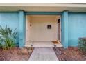 Welcoming covered entryway featuring a well-lit walkway and a neatly kept garden at 4768 Tangerine Ave # 4768, Winter Park, FL 32792