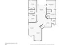 Floor plan shows layout of the house, including bedrooms, bathrooms, kitchen, and living areas at 746 Stonewyk Way, Kissimmee, FL 34744