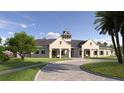 Community clubhouse with a charming design and landscaping at 4471 Sw 84Th Street Rd, Ocala, FL 34476